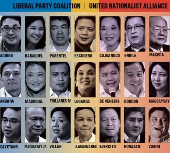 2013 Senatorial Candidates
